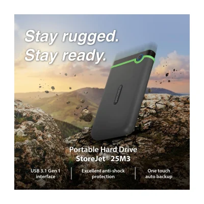 Ext HDD Transcend 2TB StoreJet 25M3 2.5" (TS2TSJ25M3S)