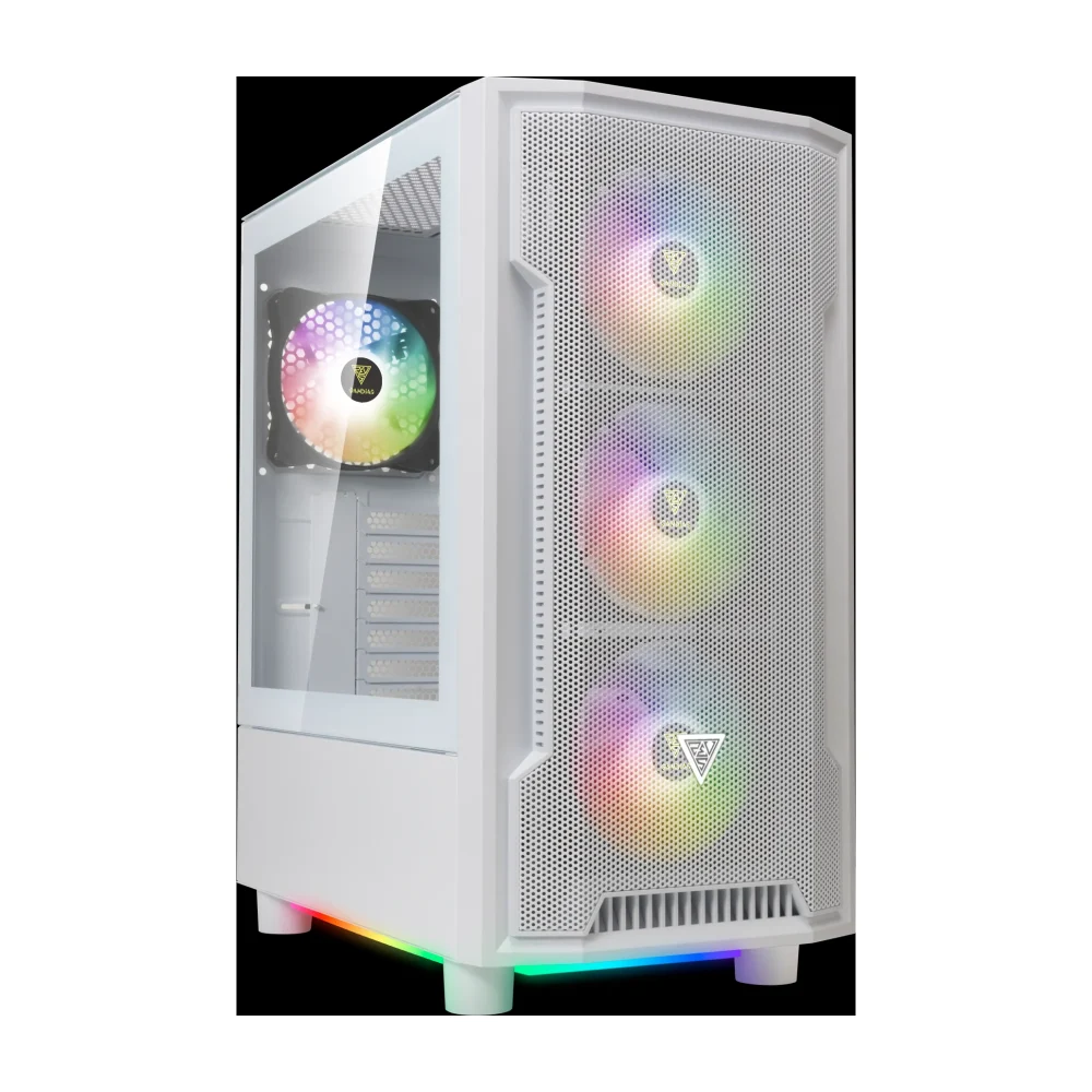 Корпус Gamdias ATHENA M6 LITE WHITE (4 Built-in 120mm ARGB Fans)